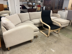 Divansoffa med cozyhörn